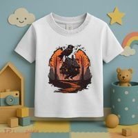 Walking House On Chicken Legs Slavic Folklore Baba Yaga Toddler T-Shirt thumb 3