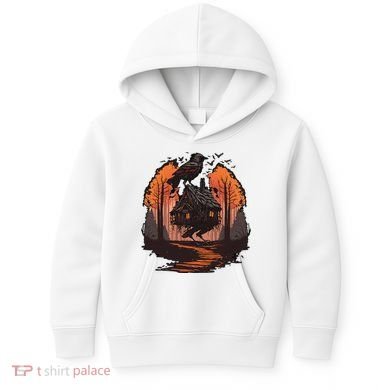 Walking House On Chicken Legs Slavic Folklore Baba Yaga Kids Hoodie