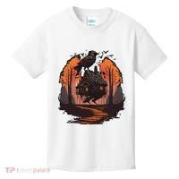 Walking House On Chicken Legs Slavic Folklore Baba Yaga Kids T-Shirt thumb 0