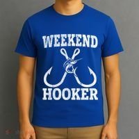 Weekend Hooker Offshore Fishing Trip For Funny Fishing Cute Gift T-Shirt thumb 3