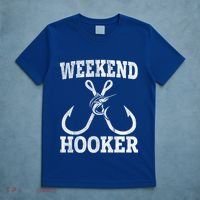 Weekend Hooker Offshore Fishing Trip For Funny Fishing Cute Gift T-Shirt thumb 5
