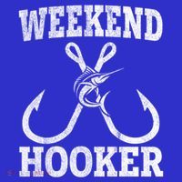 Weekend Hooker Offshore Fishing Trip For Funny Fishing Cute Gift Women's Tank Top thumb 5