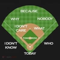 Who's on First Baseball Diamond Fielding Card Toddler Hoodie thumb 2