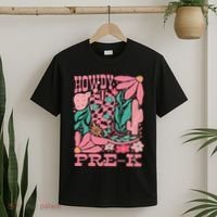 Western Howdy Pre K Back To School Preschool Teacher T-Shirt thumb 2