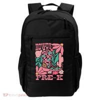 Western Howdy Pre K Back To School Preschool Teacher Backpack thumb 0
