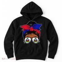 Wo Haitian Queen Haiti Independence flag 1804 wo Hoodie thumb 0