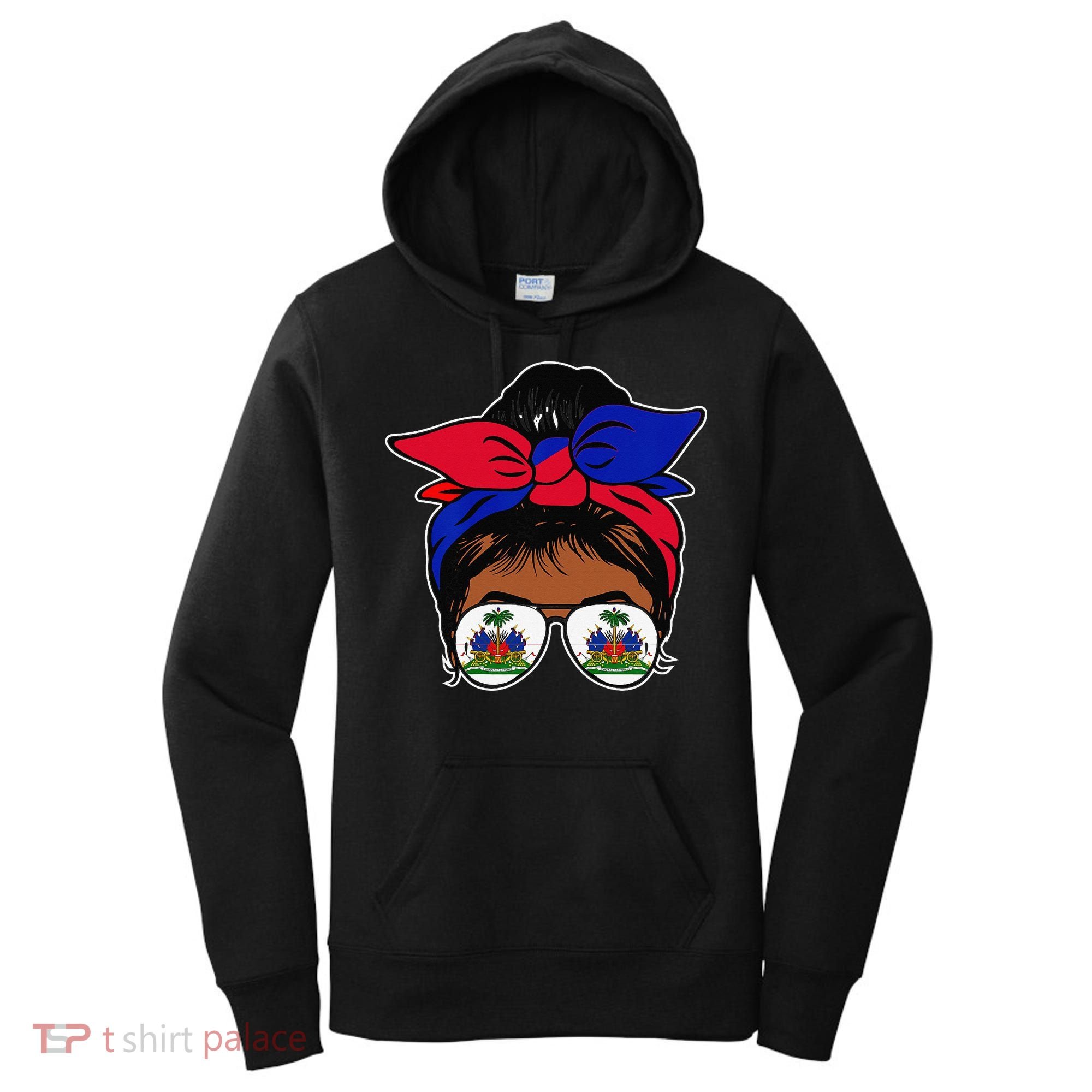 Wo Haitian Queen Haiti Independence flag 1804 wo Women's Hoodie