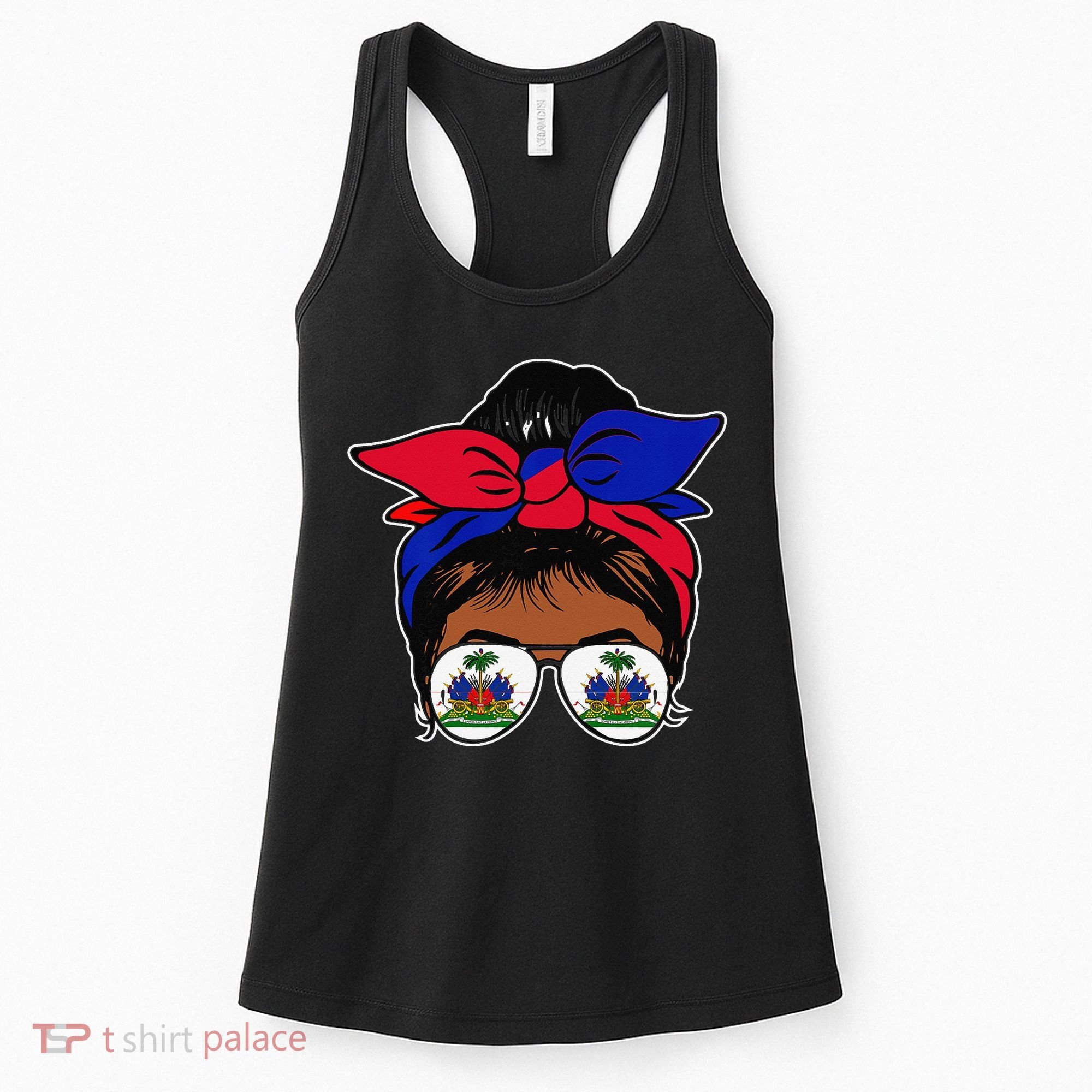 Wo Haitian Queen Haiti Independence flag 1804 wo Women's Tank Top