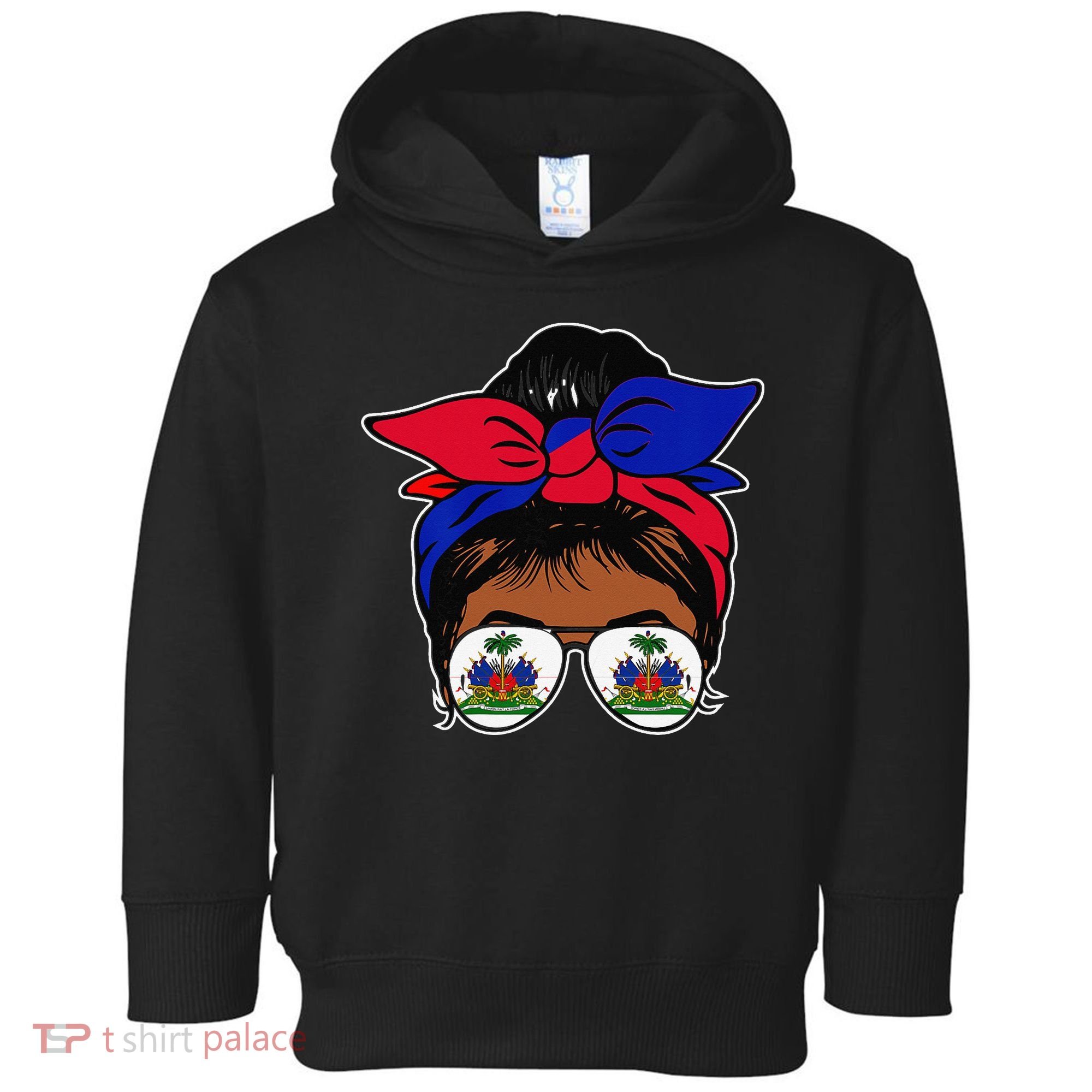 Wo Haitian Queen Haiti Independence flag 1804 wo Toddler Hoodie