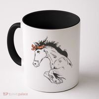 Wild Horse Running Coffee Mug thumb 0