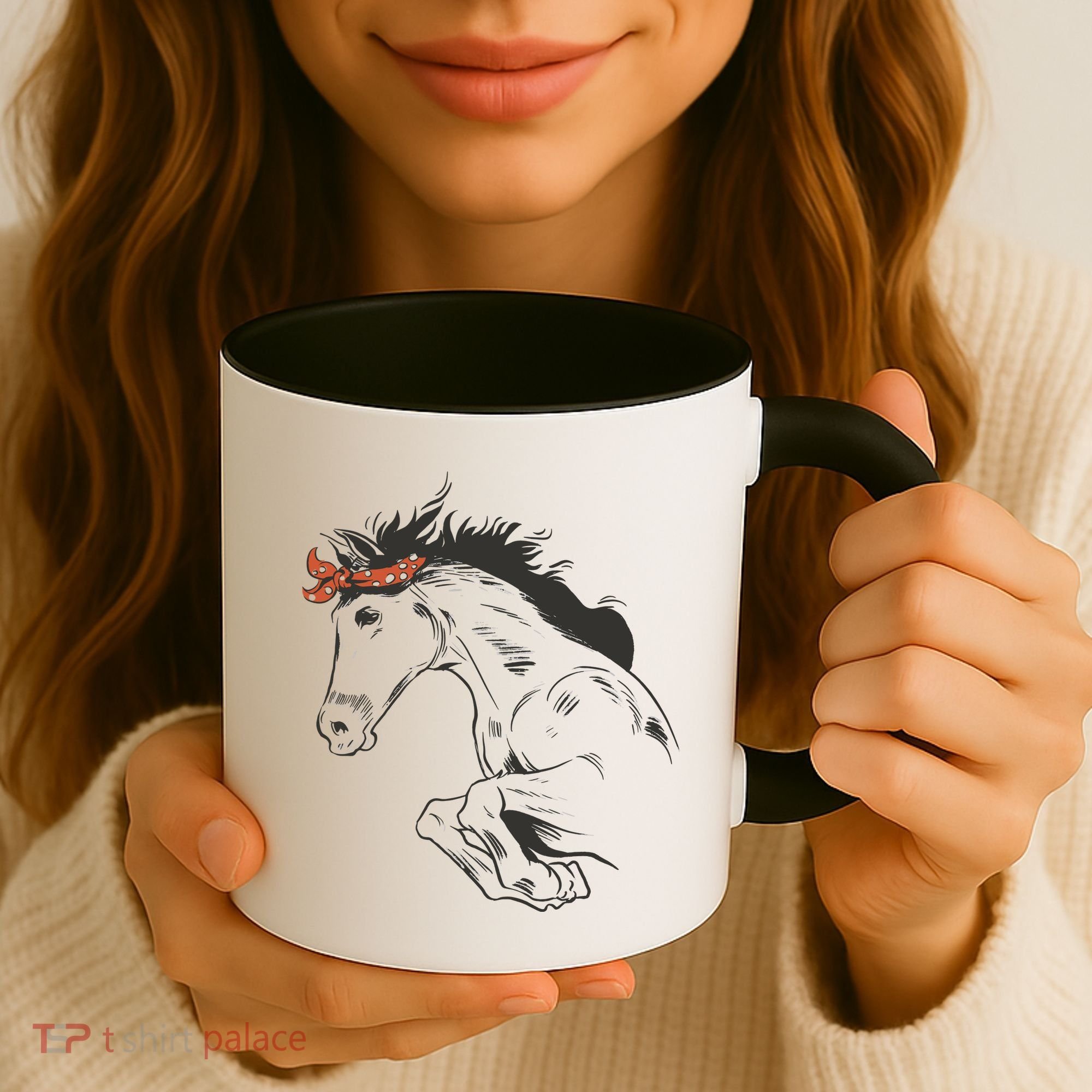 Wild Horse Running Coffee Mug