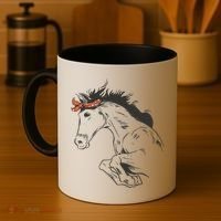 Wild Horse Running Coffee Mug thumb 4