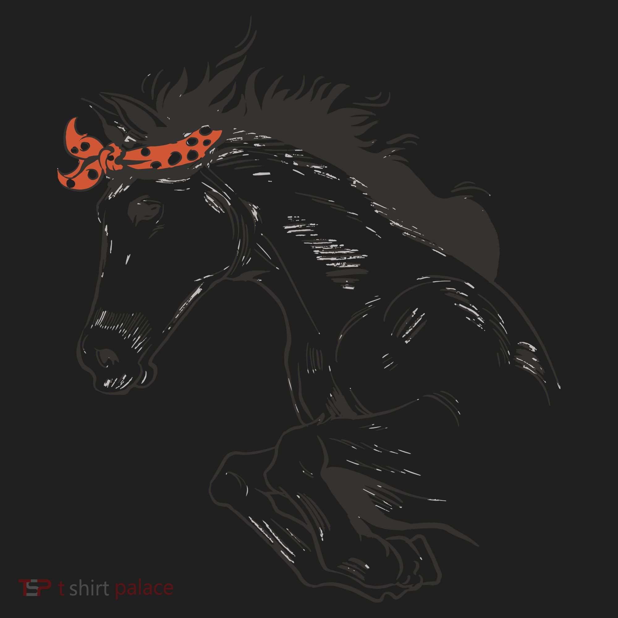 Wild Horse Running Beanie