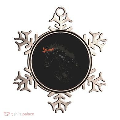 Wild Horse Running Ornament