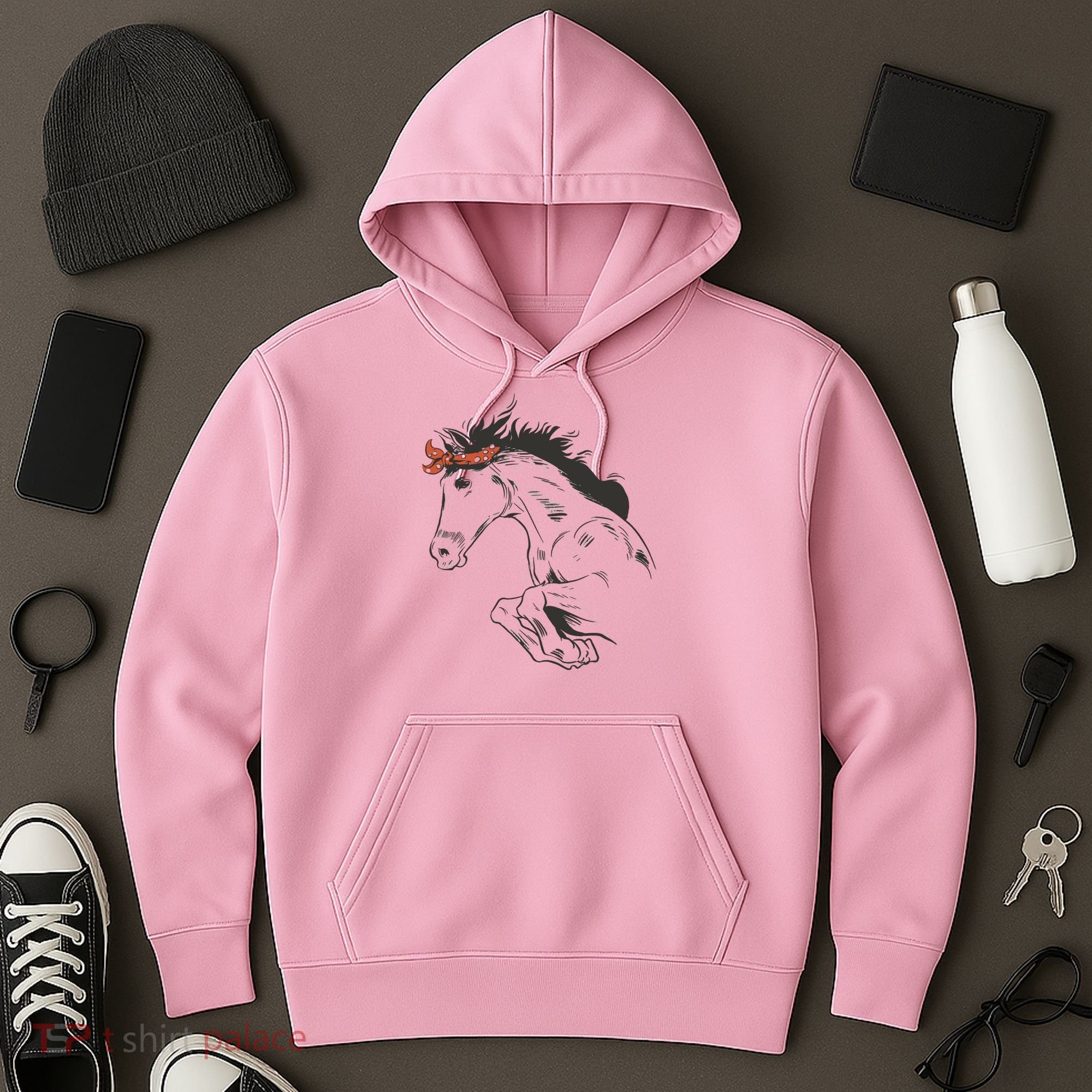 Wild Horse Running Hoodie