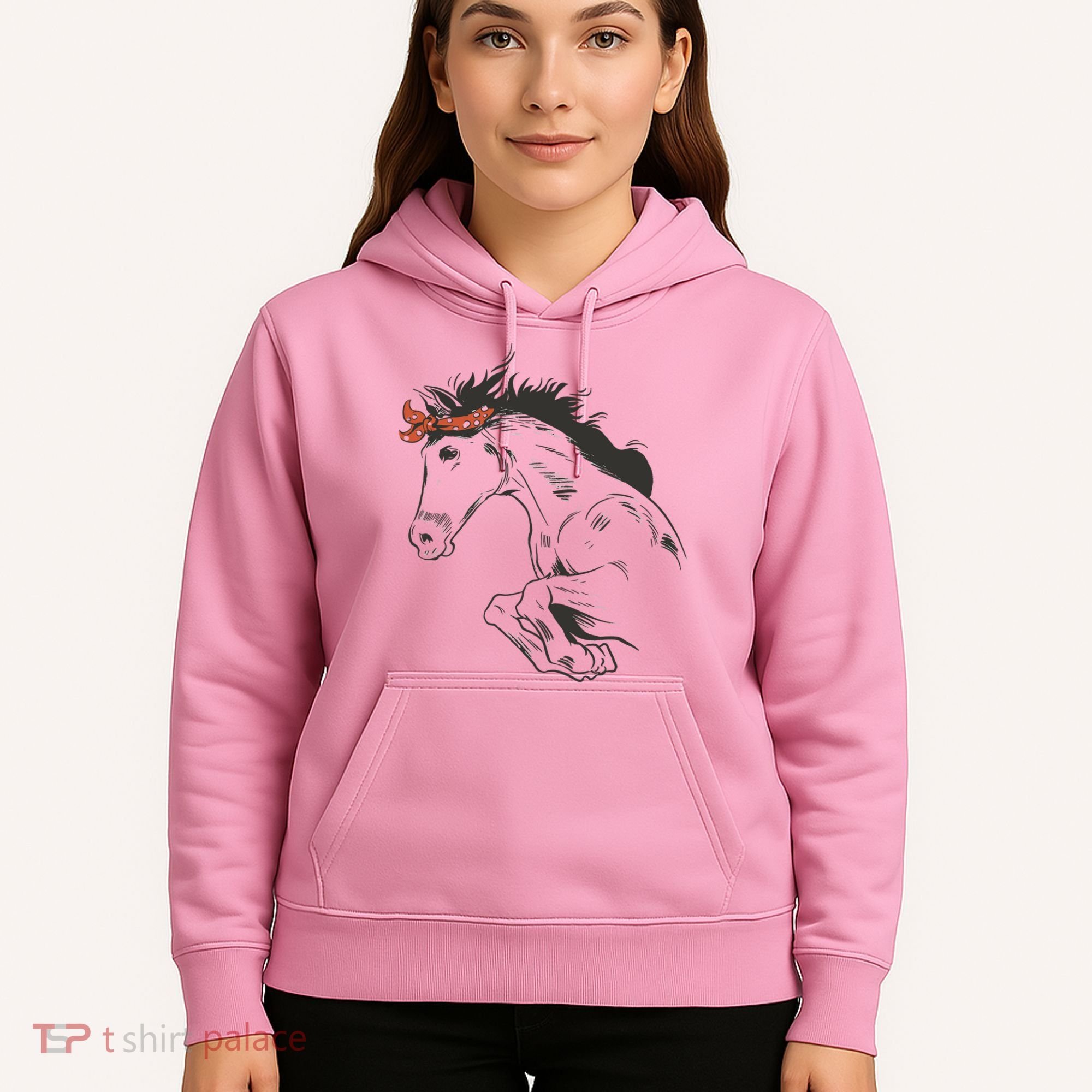 Wild Horse Running Hoodie