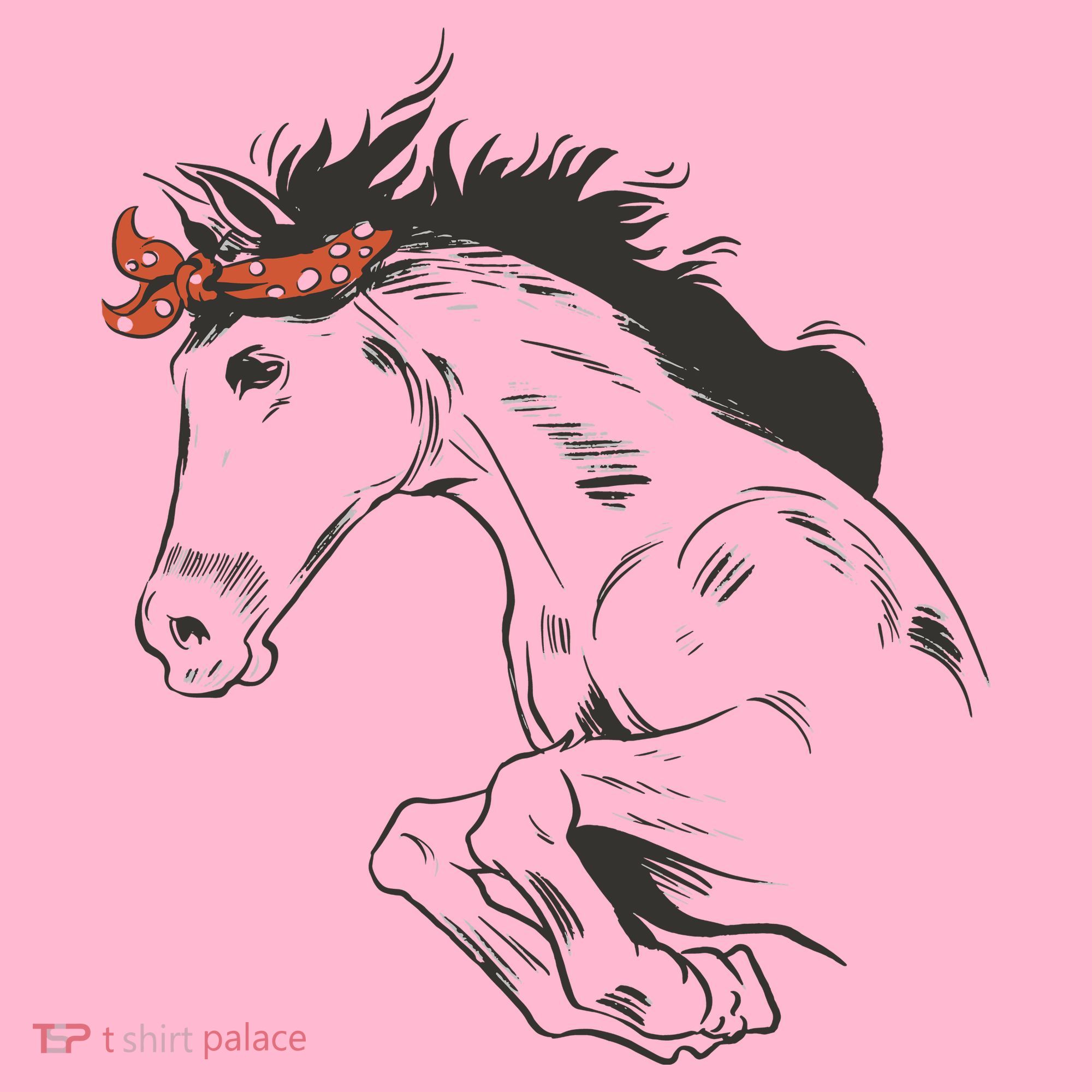 Wild Horse Running Hoodie