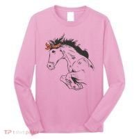 Wild Horse Running Long Sleeve Shirt thumb 0