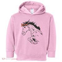 Wild Horse Running Toddler Hoodie thumb 0
