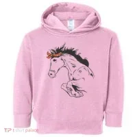 Wild Horse Running Toddler Hoodie thumb 0