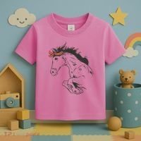 Wild Horse Running Toddler T-Shirt thumb 3
