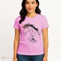 Wild Horse Running Women's T-Shirt thumb 4