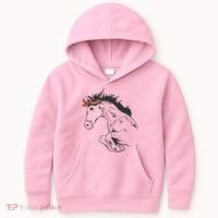 Wild Horse Running Kids Hoodie thumb 0