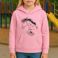 Wild Horse Running Kids Hoodie thumb 3