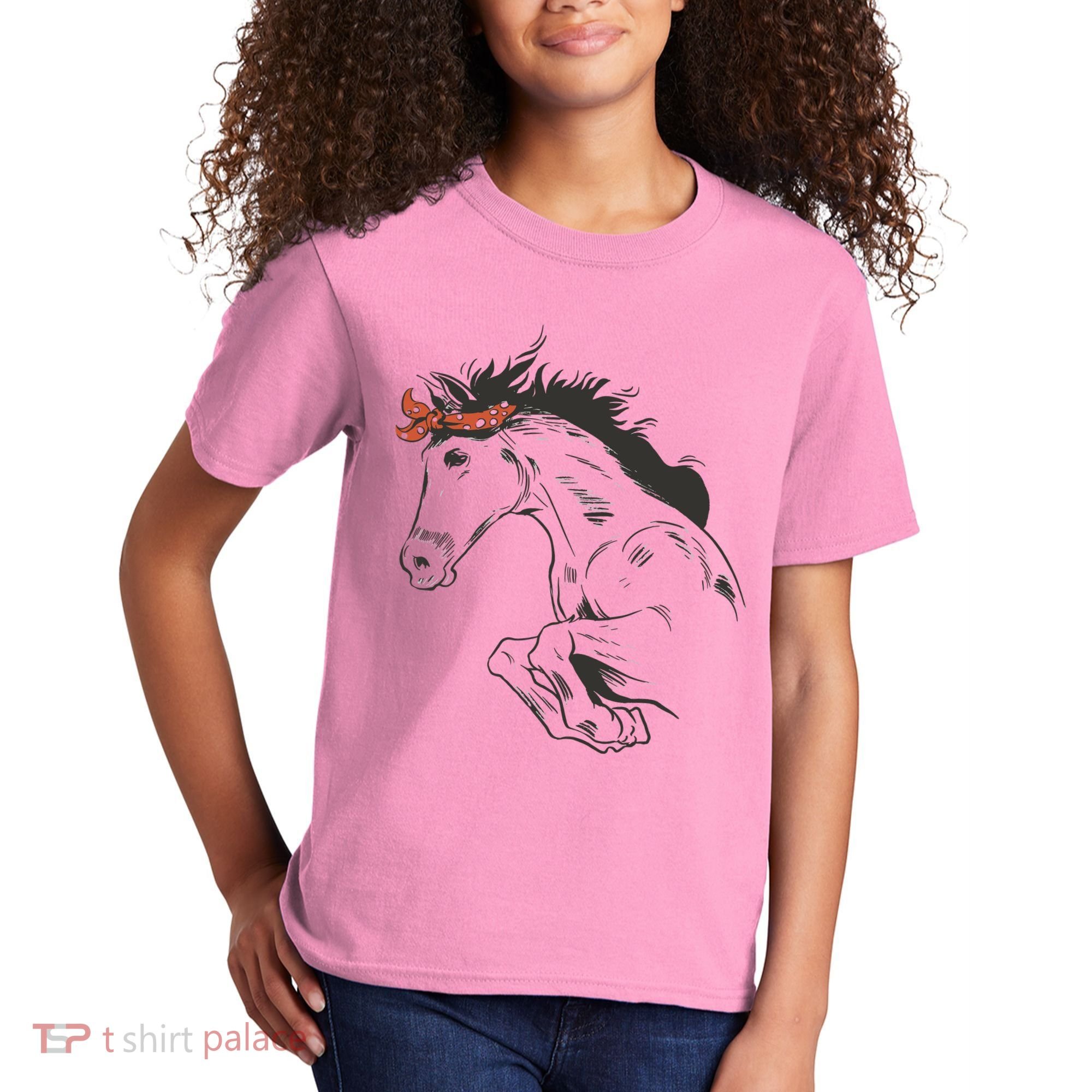 Wild Horse Running Kids T-Shirt