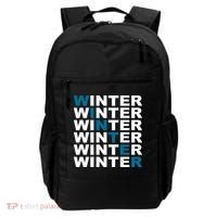 Winter Holiday Season Retro Backpack thumb 0
