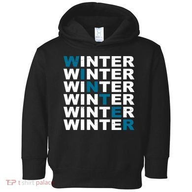 Winter Holiday Season Retro Toddler Hoodie