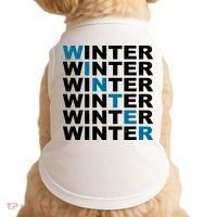 Winter Holiday Season Retro Doggie Tank thumb 0
