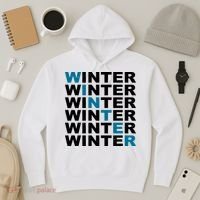Winter Holiday Season Retro Hoodie thumb 3