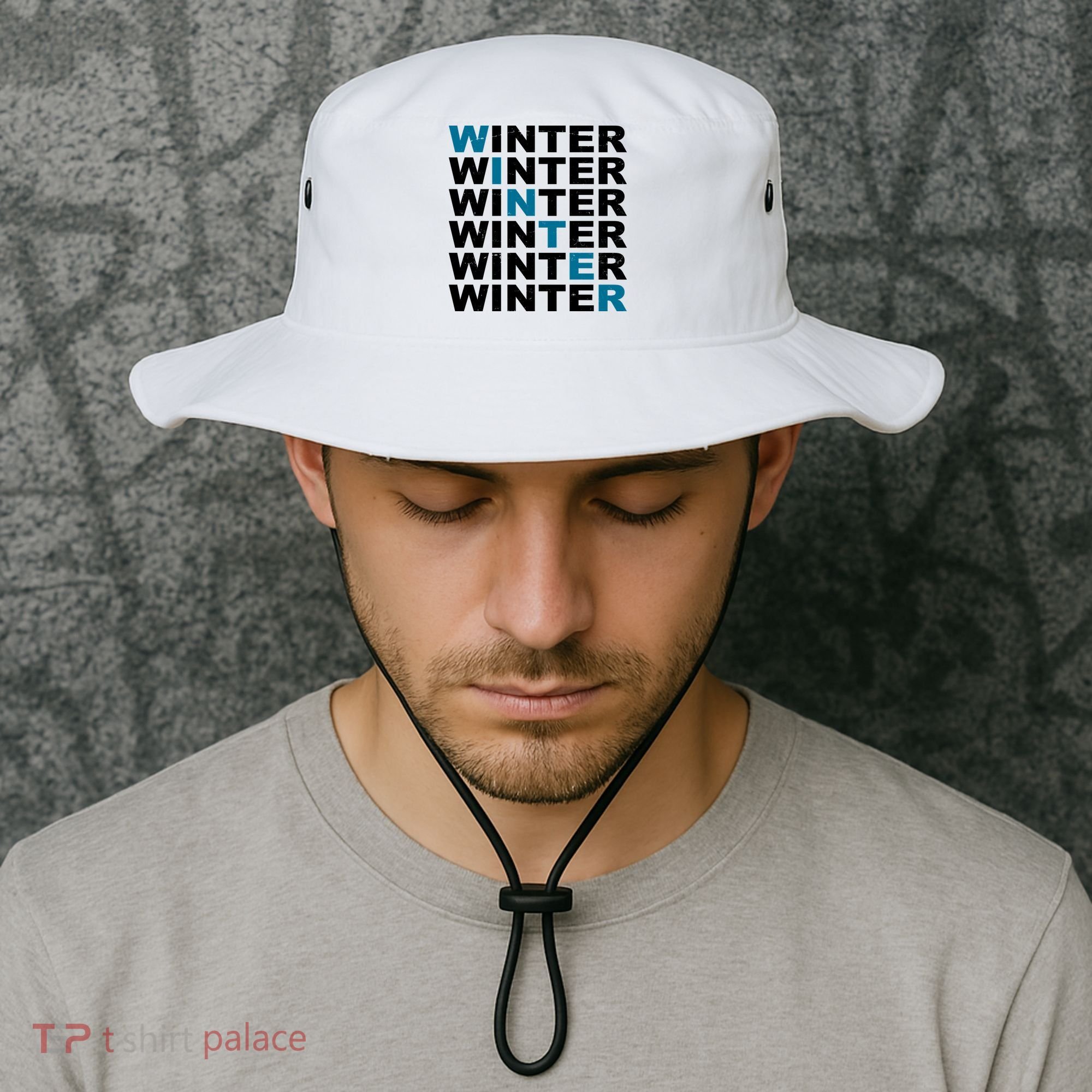 Winter Holiday Season Retro Bucket Hat