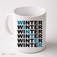 Winter Holiday Season Retro Coffee Mug thumb 0
