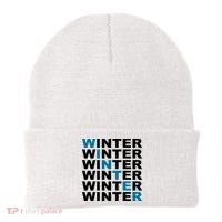 Winter Holiday Season Retro Beanie thumb 0