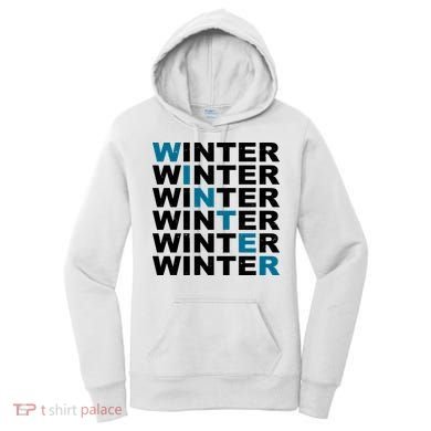 Winter Holiday Season Retro Women's Hoodie
