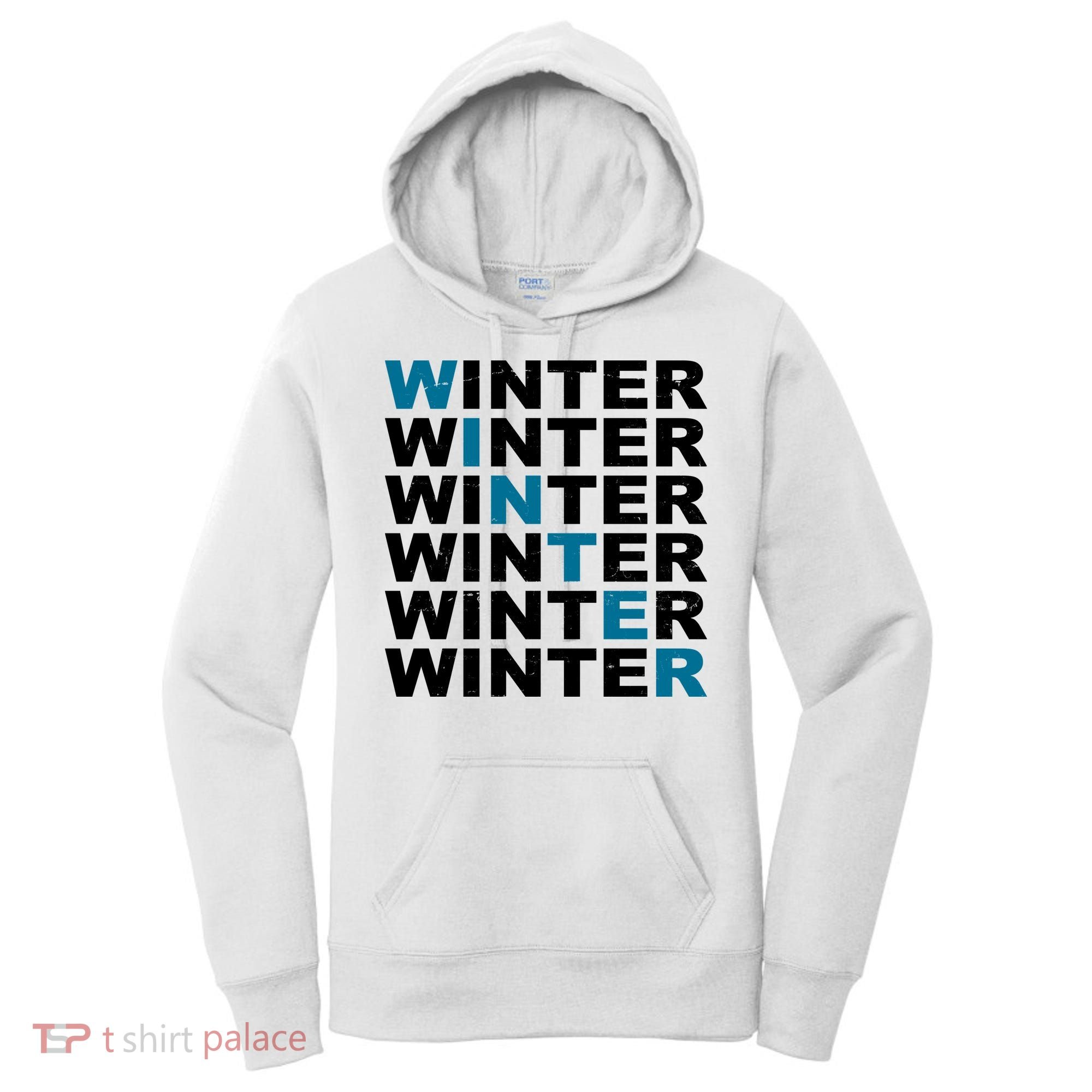 Winter Holiday Season Retro Women's Hoodie