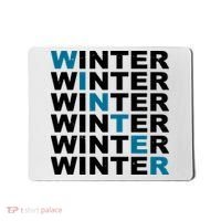Winter Holiday Season Retro Mousepad thumb 0