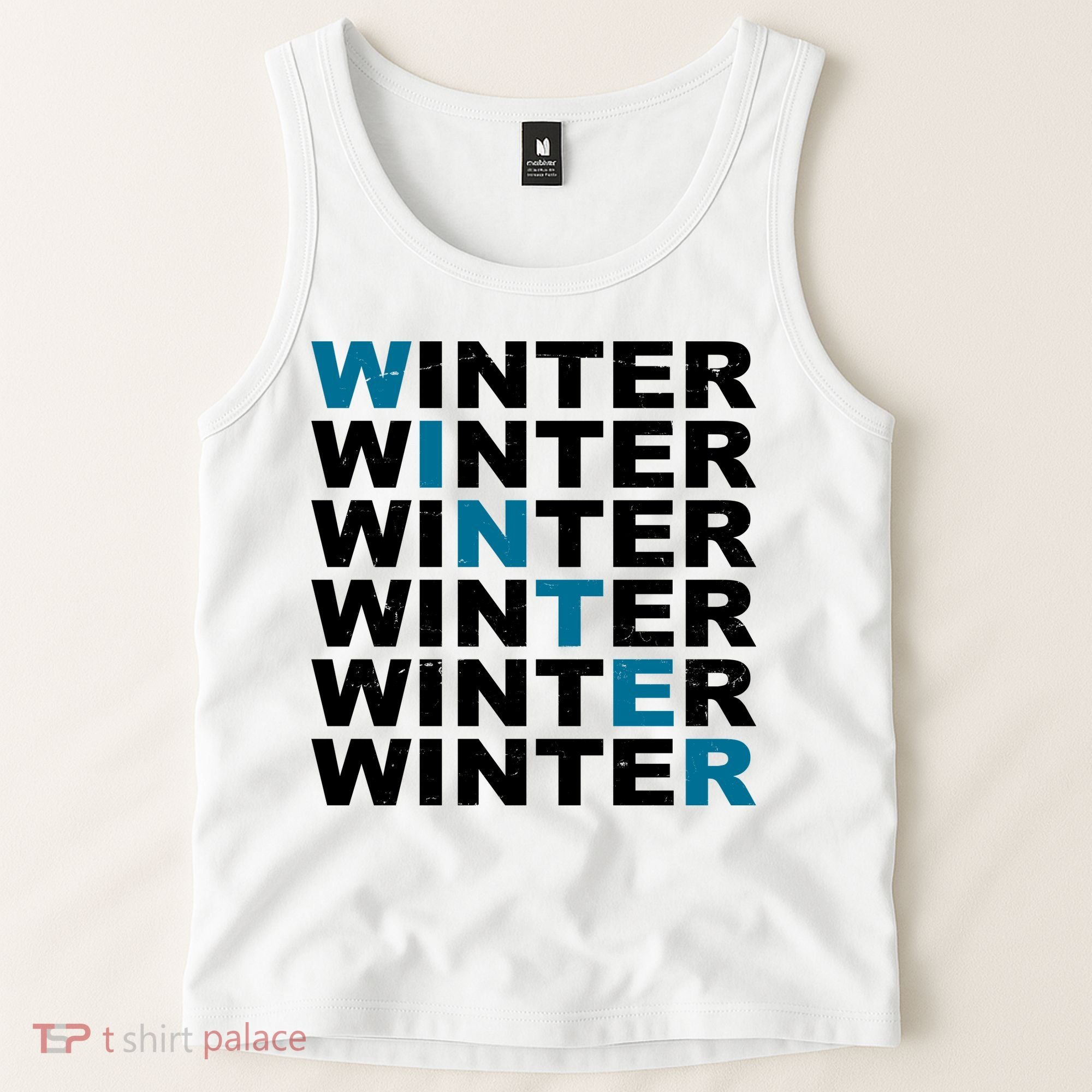 Winter Holiday Season Retro Tank Top