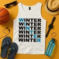 Winter Holiday Season Retro Tank Top thumb 4