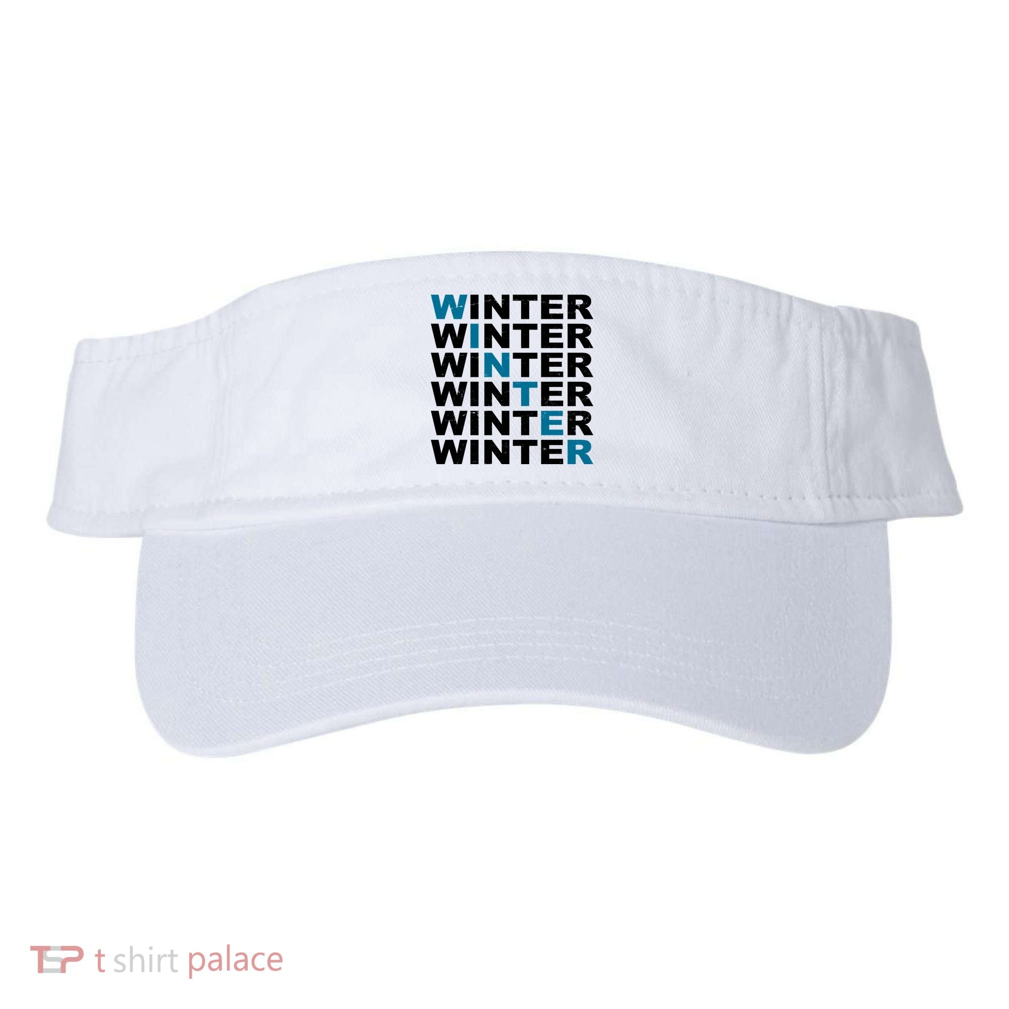 Winter Holiday Season Retro Visor