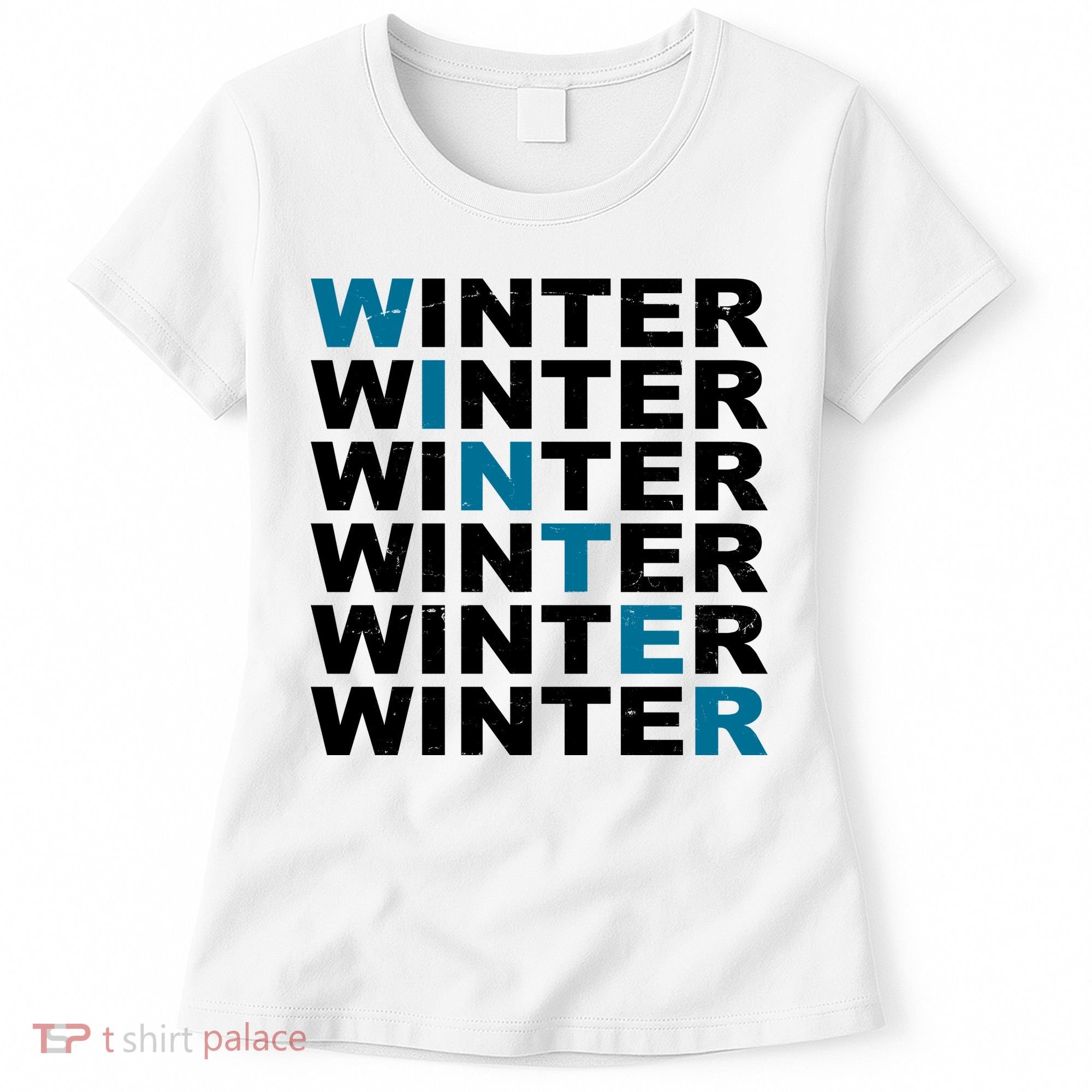 Winter Holiday Season Retro Women's T-Shirt