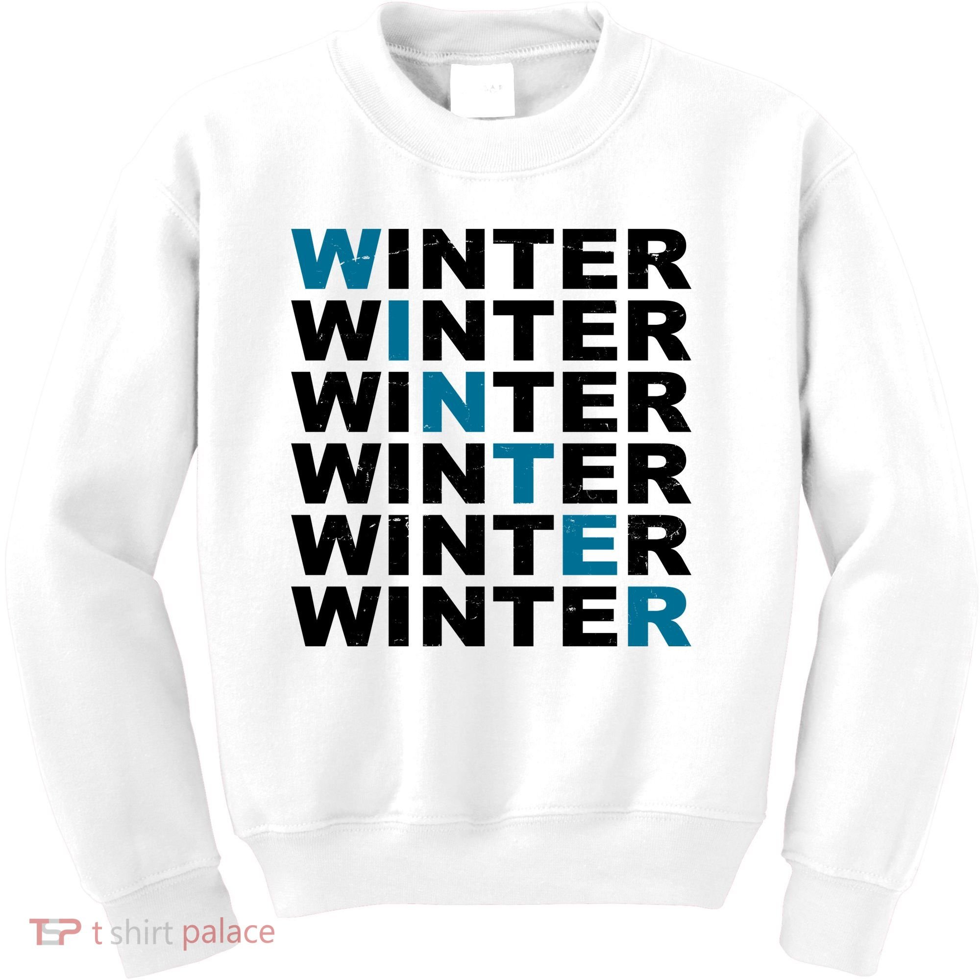 Winter Holiday Season Retro Kids Sweatshirt
