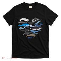 Whales Heart Shaped Marine Biologist Whale Lover Wildlife T-Shirt thumb 0