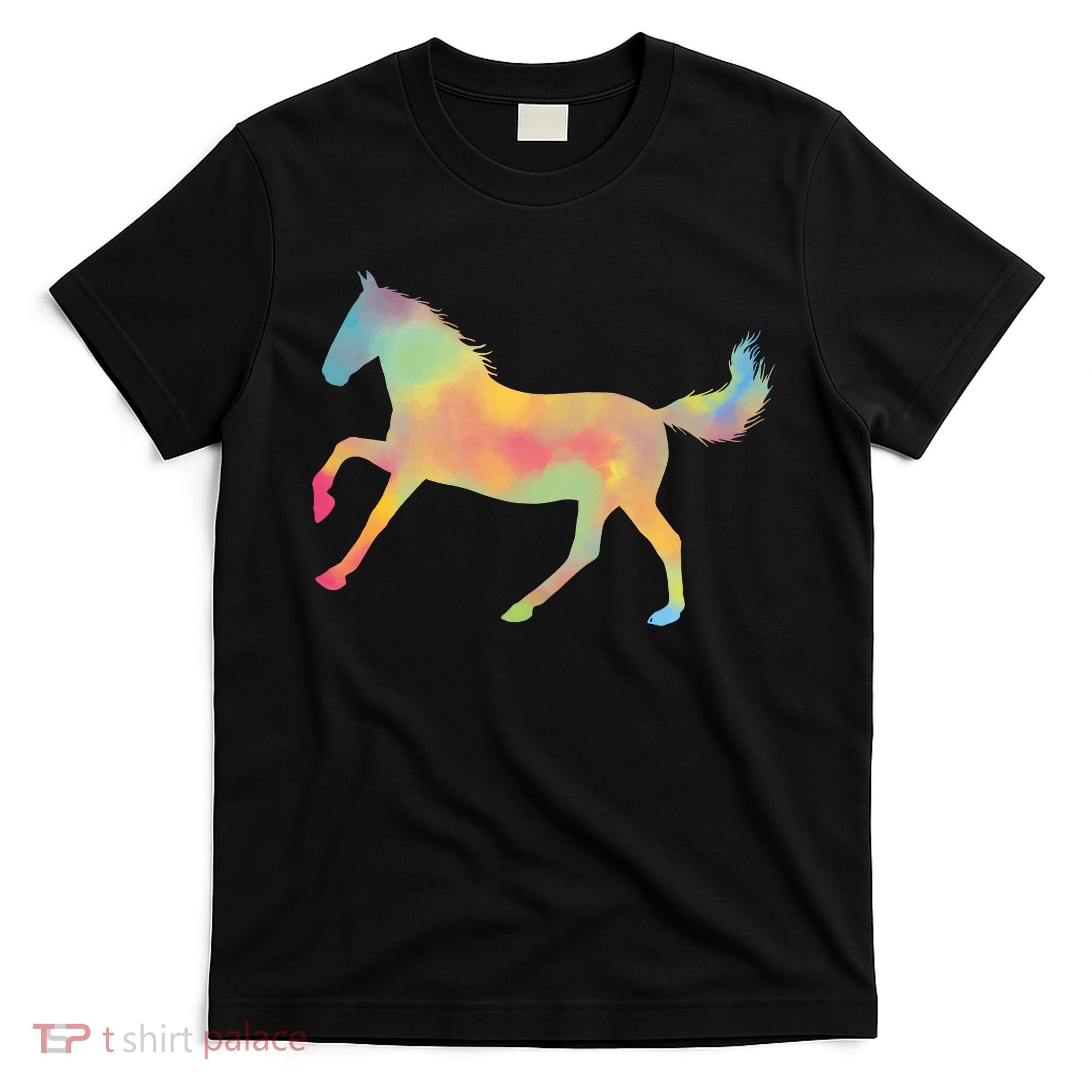Watercolor Horse Silhouette T-Shirt