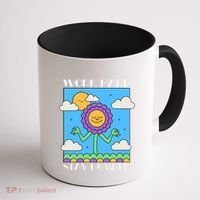 Work Hard Stay Humble Positive Mindset Mediation Cute Gift Coffee Mug thumb 1