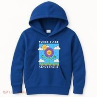 Work Hard Stay Humble Positive Mindset Mediation Cute Gift Kids Hoodie thumb 0