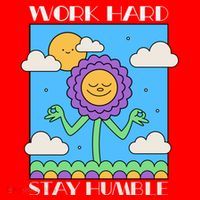 Work Hard Stay Humble Positive Mindset Mediation Cute Gift Santa Hat thumb 1