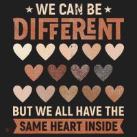 We Have The Same Heart Inside Black History Month Women's Sweatshirt thumb 2